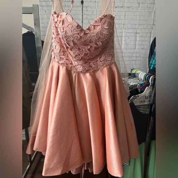 PINK GRADUATION DRESS FROM MARLAS - Picture 7 of 7